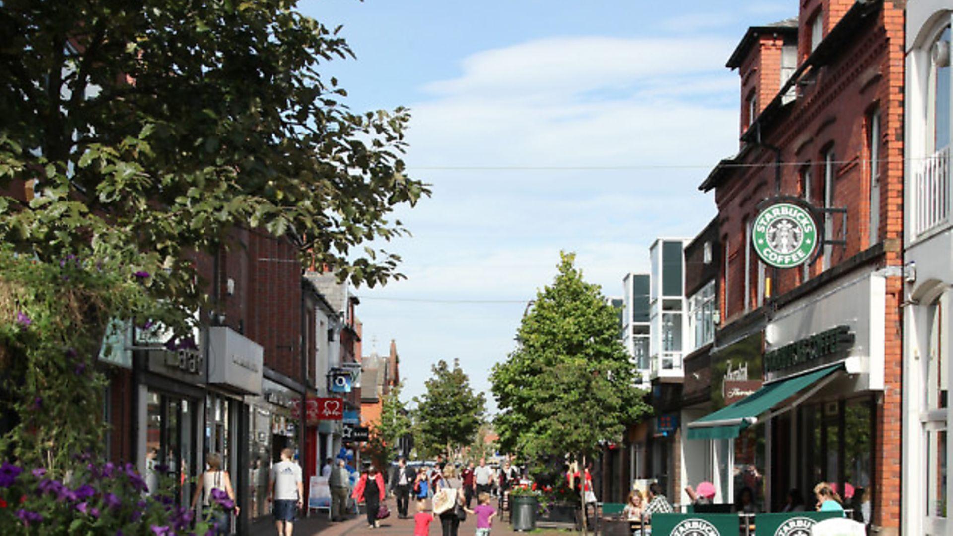 Wilmslow High Street
