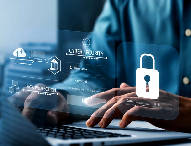A professional working in cyber security recruitment.