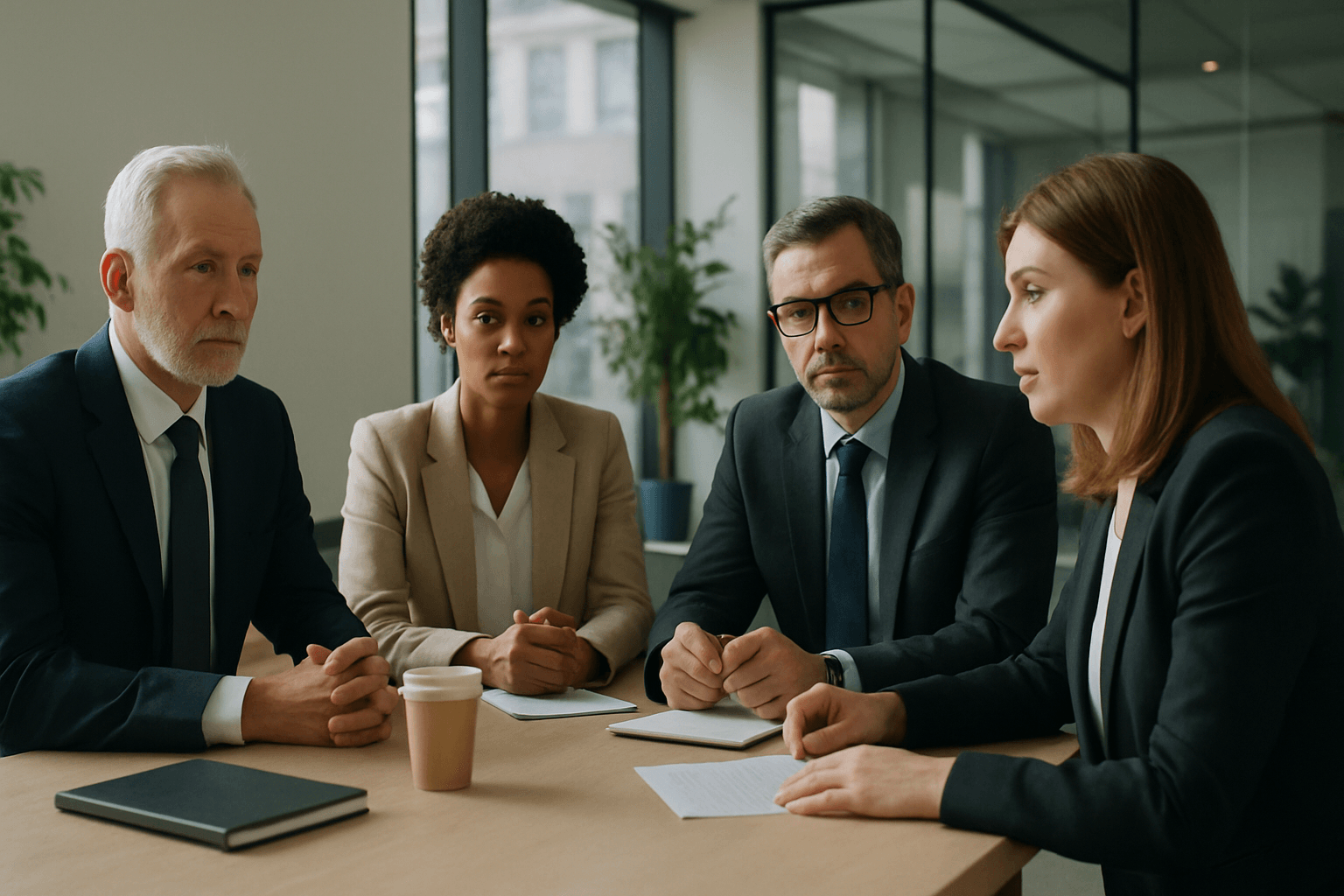 Business team discussing recruitment strategy to avoid costly hiring mistakes