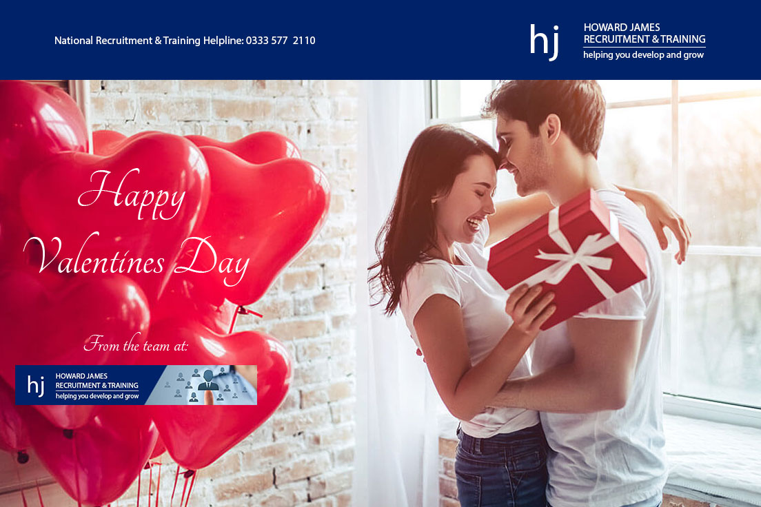 Valentines Day at Howard James Recruitment Howard James Valentines Day