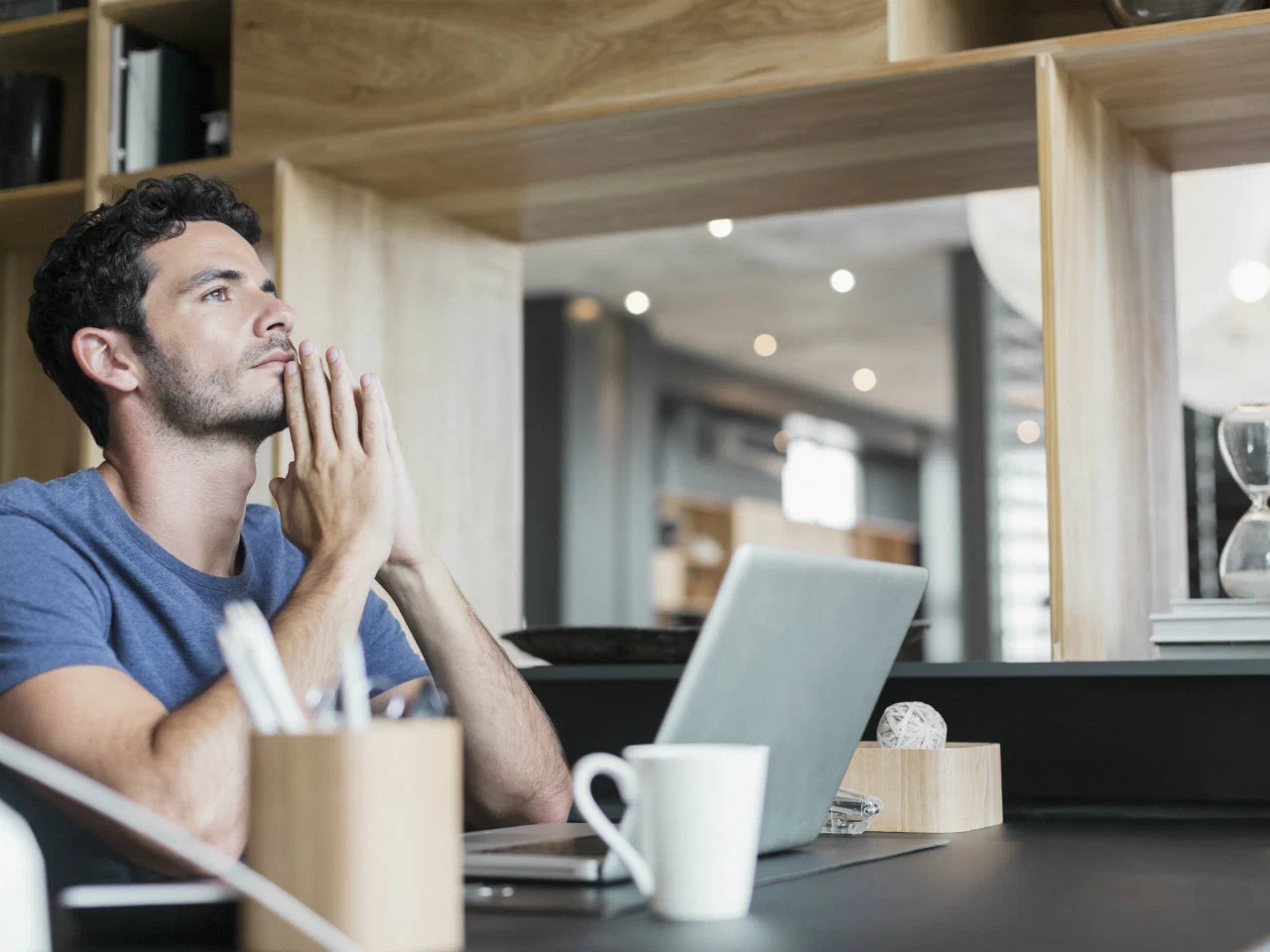 Man with Laptop