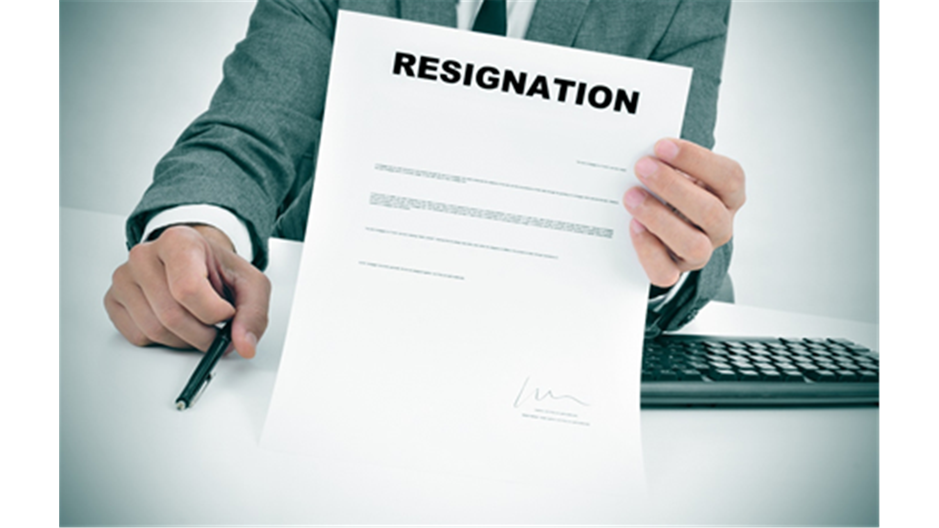 resignation resignation