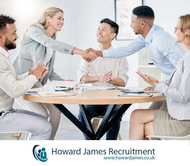 A happy job seeker celebrating after receiving a job offer. A happy job seeker celebrating after receiving a job offer.