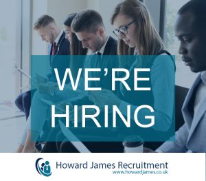 Howard James Recruitment - We're Hiring