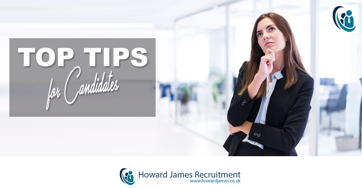 Top Tips For Candidates - Banner Top Tips For Candidates - Banner