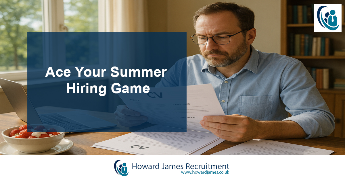 Ace Your Summer Hiring Game With Howard James Recruitment