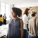 Diversity People Group Team Meeting Concept